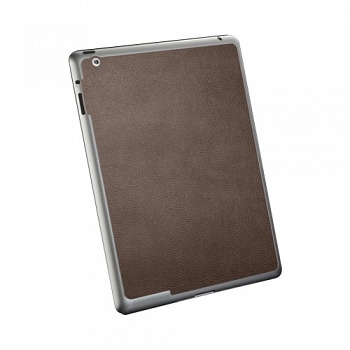 Наклейка для New iPad SGP Skin Guard Series Brown Leather