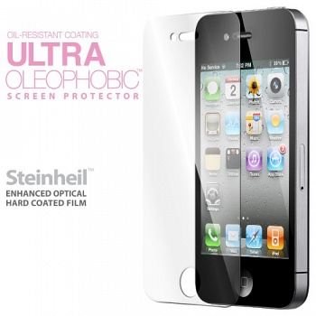 Пленка для iPhone 4/4S SGP Screen Protector Steinheil Ultra Series Ultra Oleophobic