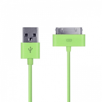 USB кабель для iPad/iPhone/iPod Green