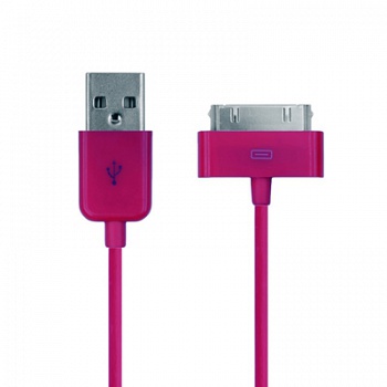 USB кабель для iPad/iPhone/iPod Pink